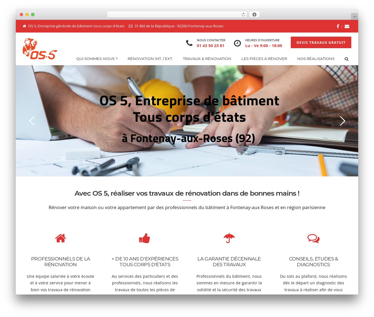 WordPress theme Ostrya - os5.fr