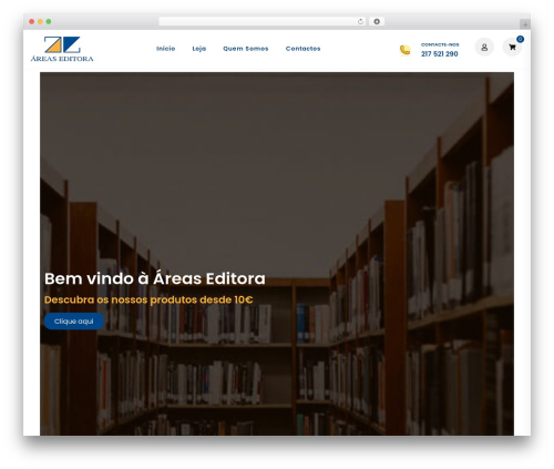 WP theme Shopix - areaseditora.pt