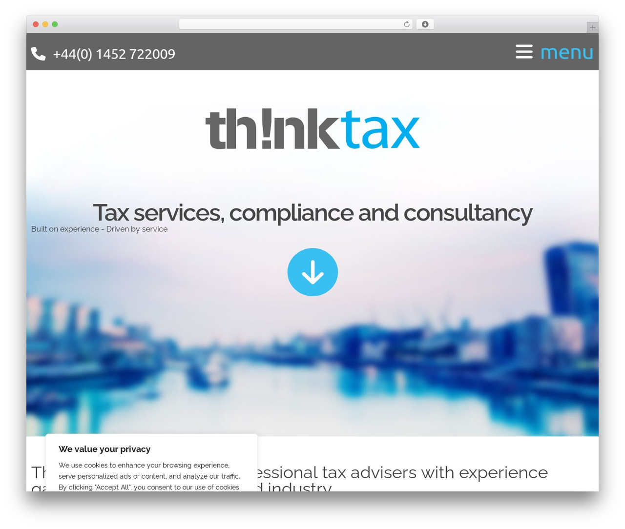Beaver Builder Theme WordPress theme - thinktax.co.uk