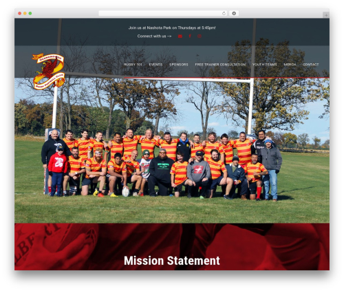 BigSlam WP theme - orfc.com