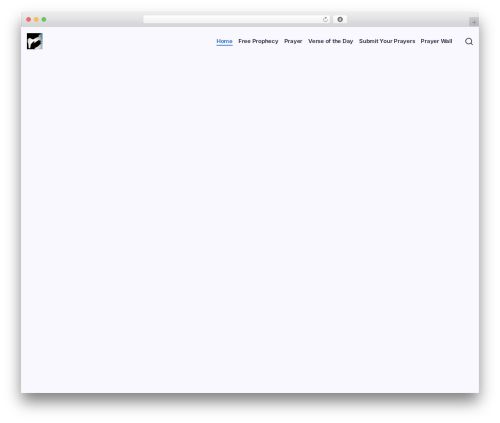 Blogsy WordPress theme - freeprophecyprayer.com