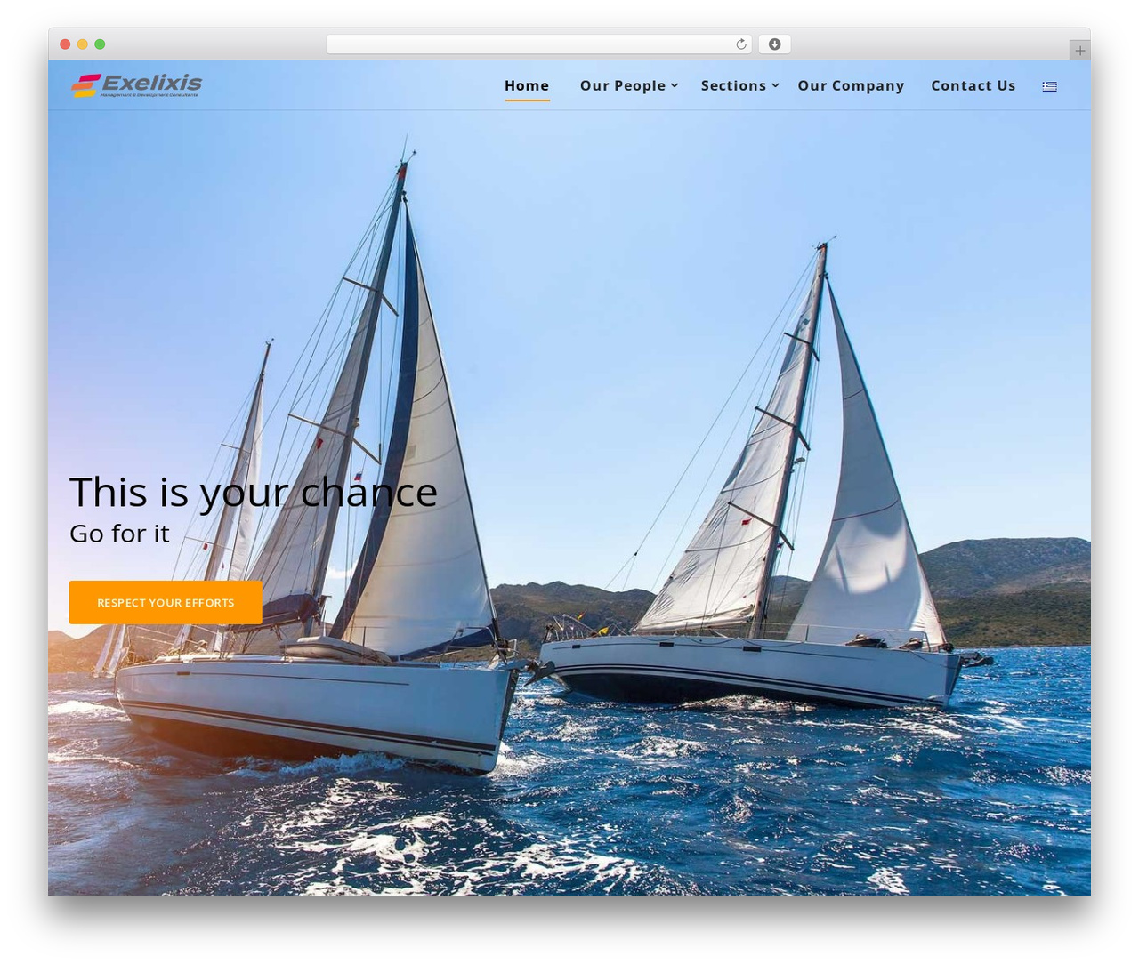 Corpus theme WordPress - exe-lixis.gr