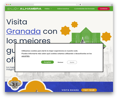 GeneratePress WordPress theme - enjoyalhambra.com