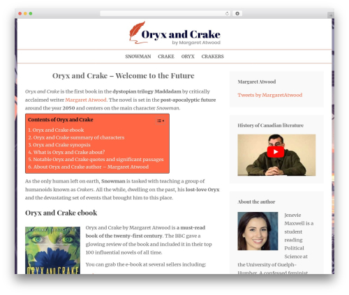 Sheeba Lite WordPress theme image - oryxandcrake.co.uk Sheeba Lite WordPress theme image - oryxandcrake.co.uk