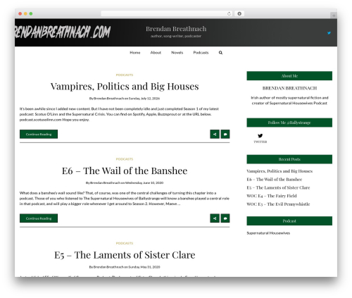 Theme WordPress Writee Pro - brendanbreathnach.com Theme WordPress Writee Pro - brendanbreathnach.com
