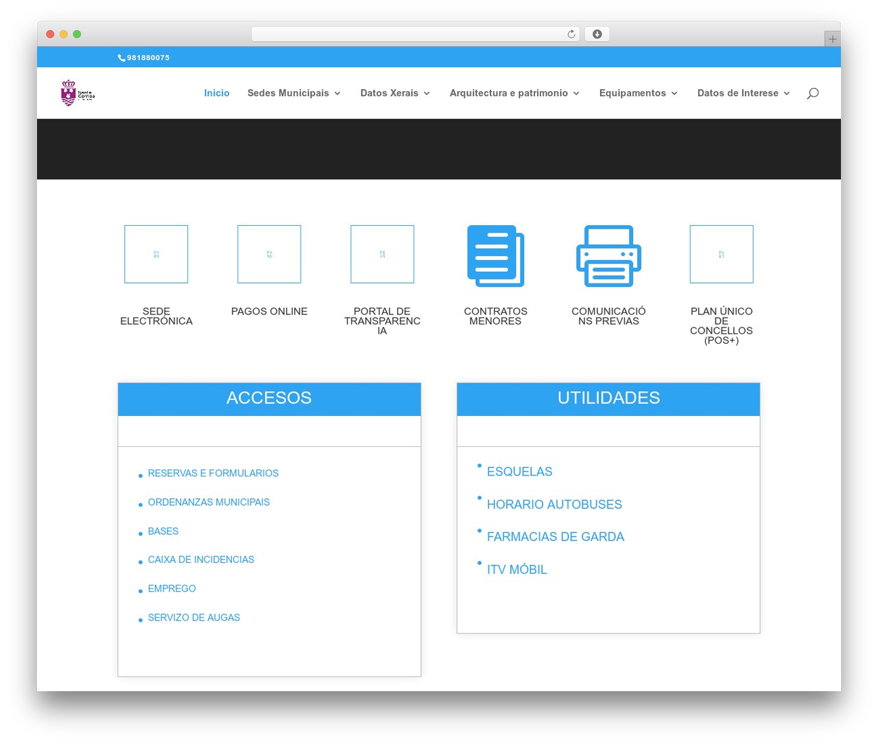 WordPress theme Divi - santacomba.es WordPress theme Divi - santacomba.es