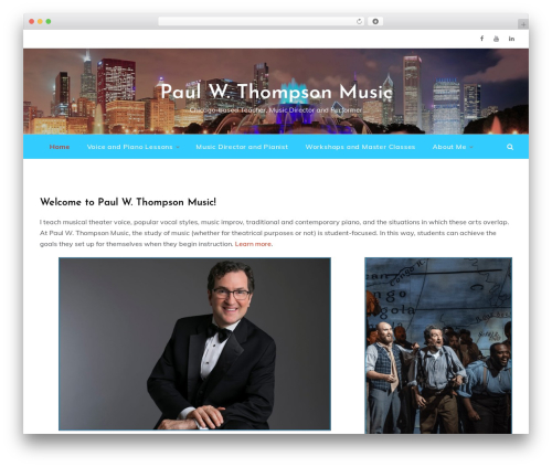WordPress theme Prefer - paulwthompson.com