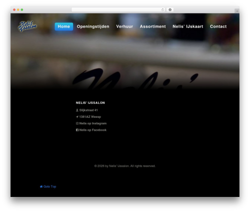 WordPress theme Supra - nelisijssalon.nl