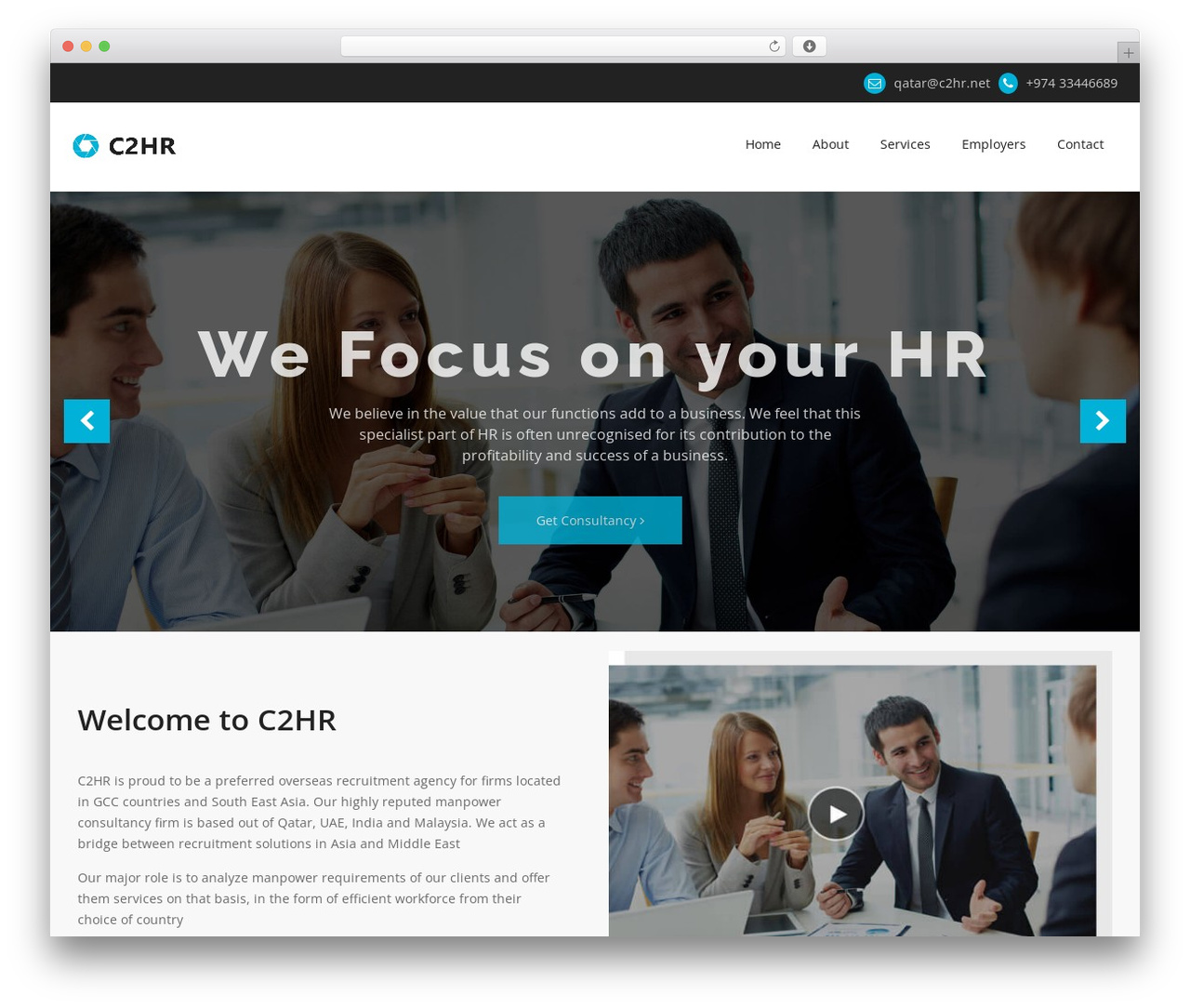 WordPress theme Viktor - www.c2hr.net