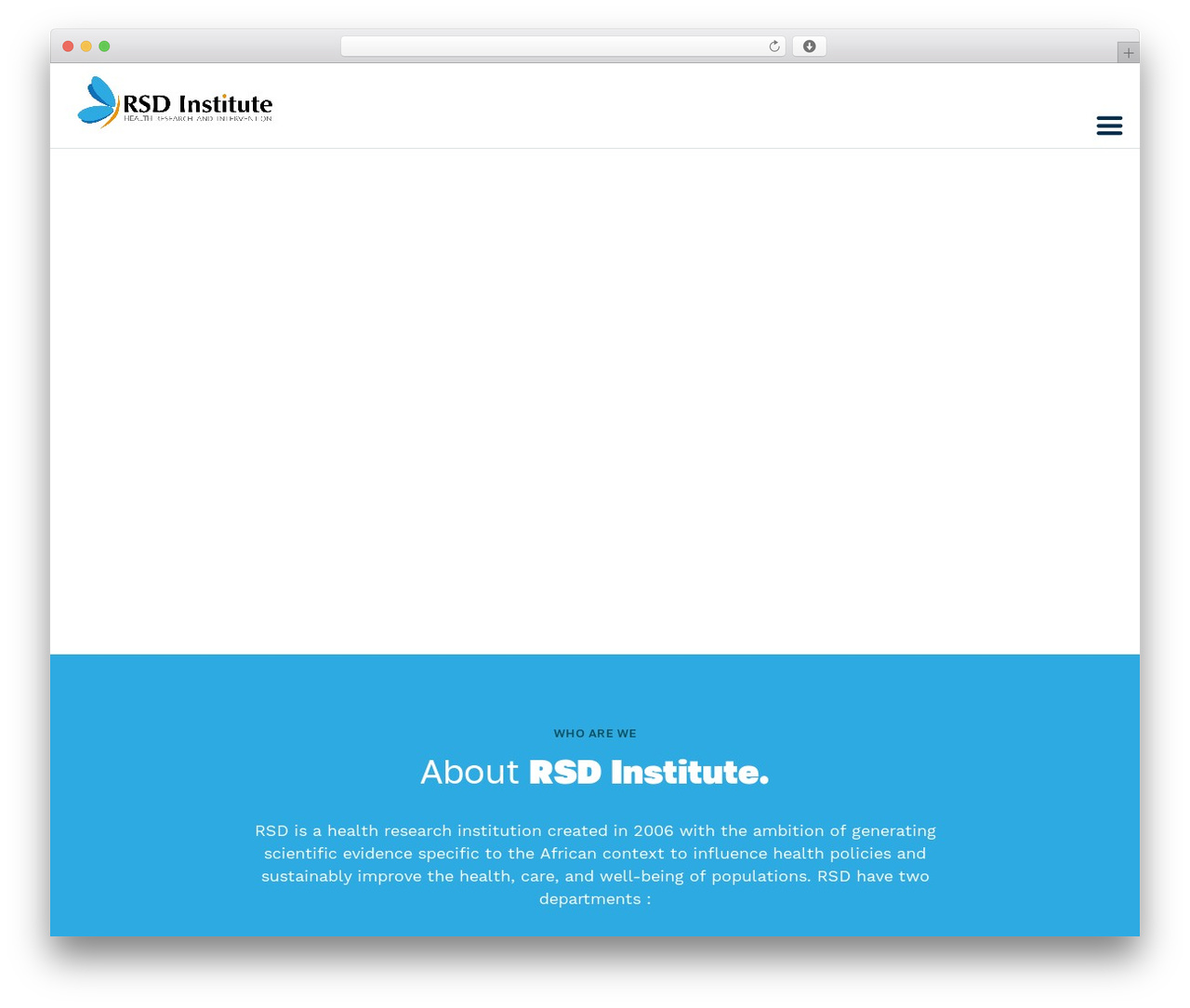 WordPress website theme LabtechCO - rsd-institute.org