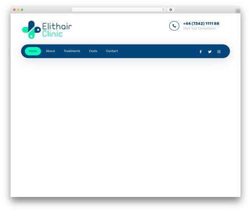 XTRA theme WordPress - elitclinic.co.uk