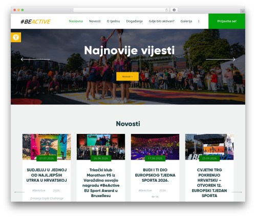 Best WordPress theme yokoo - europski-tjedan-sporta.hr