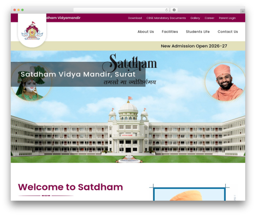 bootScore WordPress theme - satdham.org