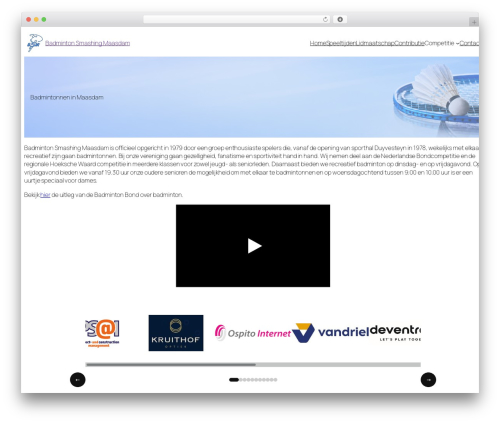 BSM WordPress theme - smashingmaasdam.nl