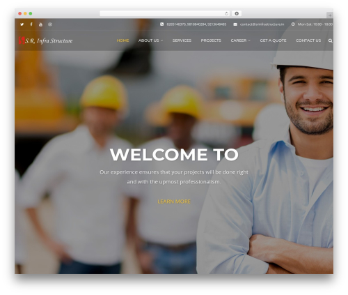 Portfolio X (portfolio-x) free WordPress plugin - srinfrastructure.in