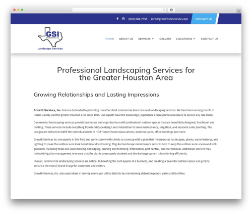 Divi WordPress theme - growthservicesinc.com