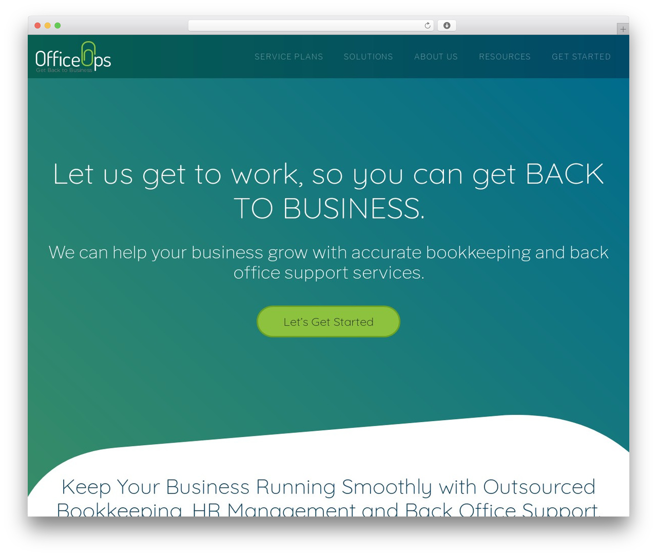 GoodWork Theme WordPress theme - office-ops.com