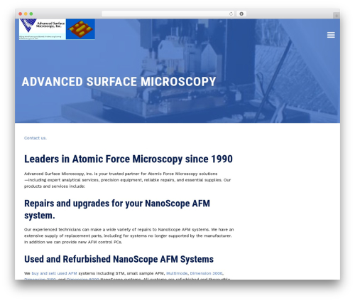 LabtechCO WordPress theme - asmicro.com