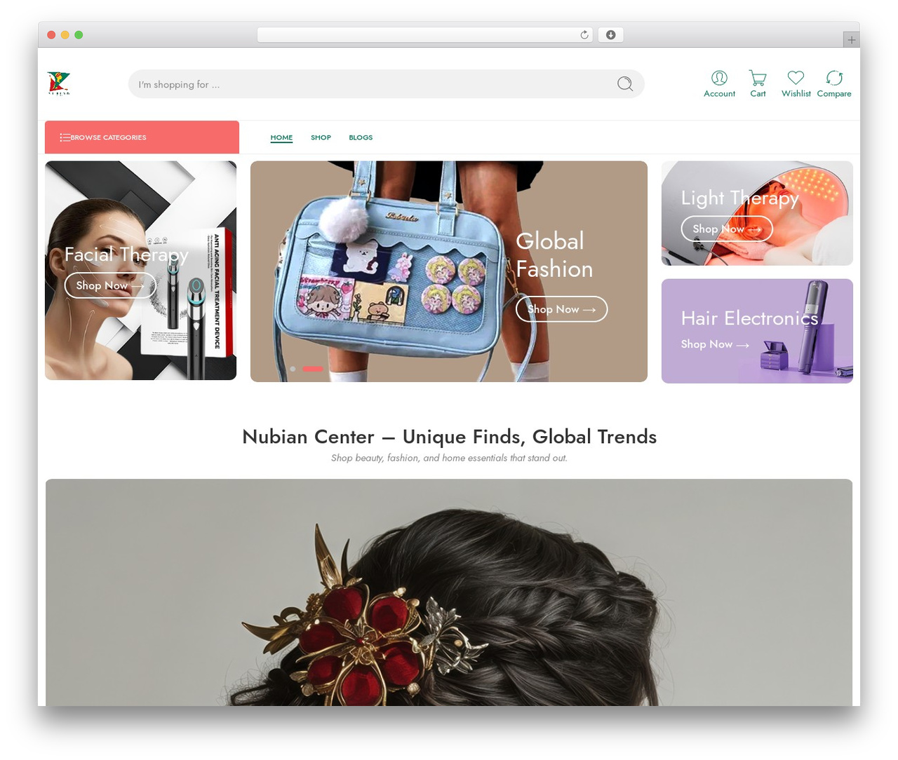 Theme WordPress Elessi Theme - nubiancenter.com