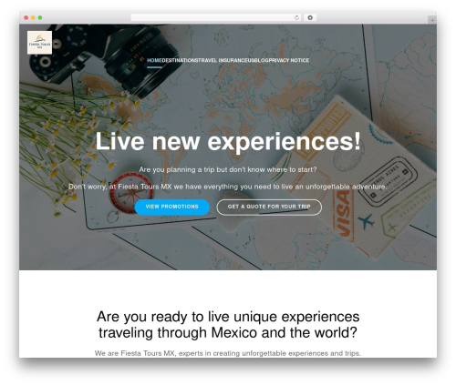 WP Travel – Best Travel Booking WordPress Plugin, Tour Management Engine (wp-travel) free WordPress plugin - fiestatoursmx.com