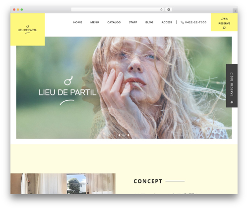 Theme WordPress WordPressレスポンシブテーマ作成byPlusers - partil.net