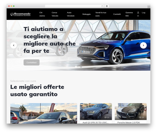 Vehica WP theme - autonoleggiomazara.com