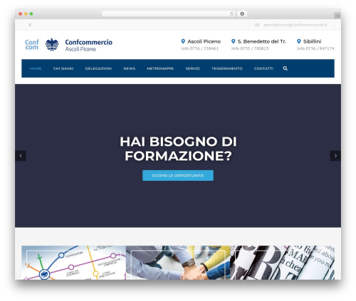 WordPress theme constructo - confcommercio-ap.it