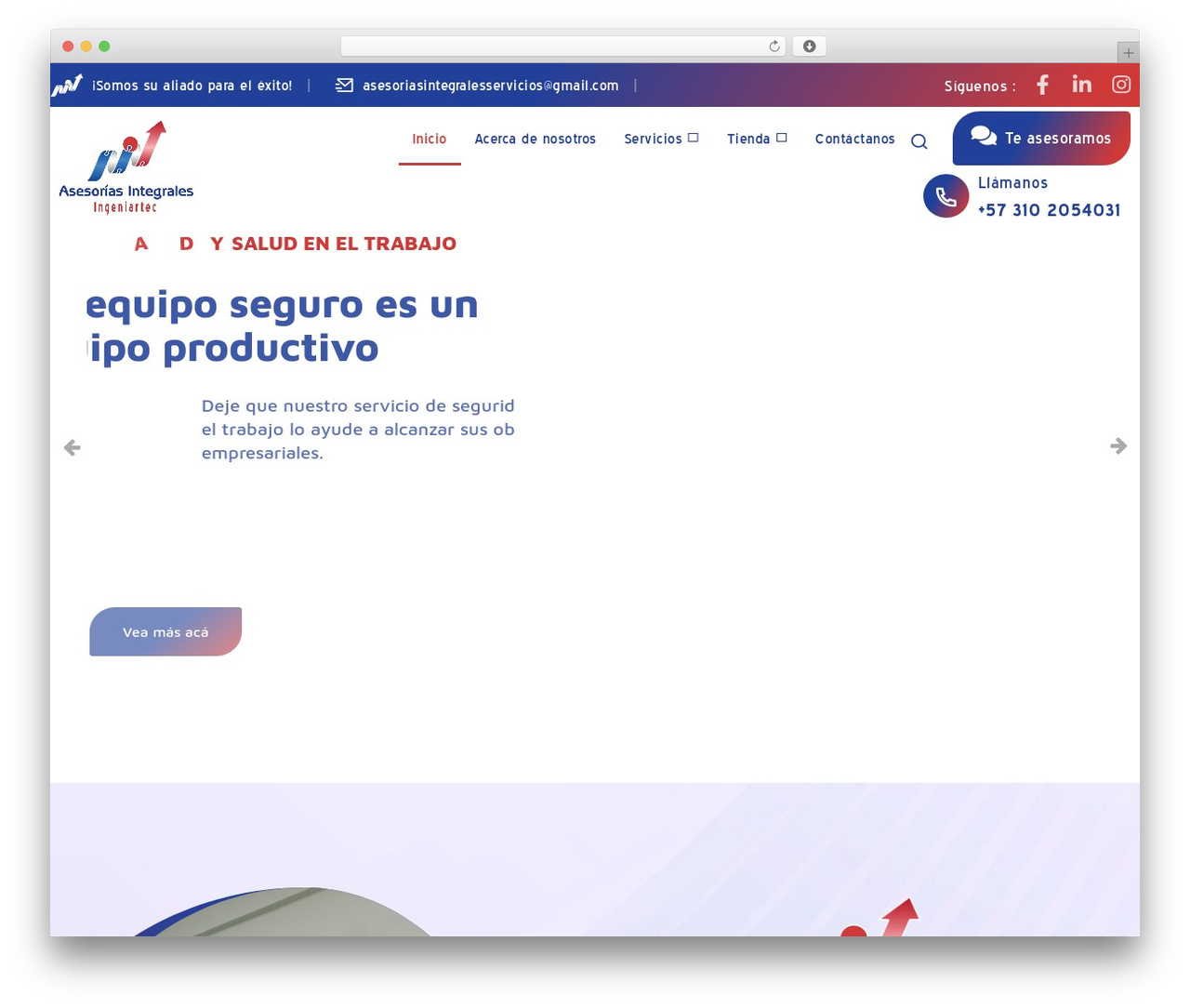 WordPress theme Bcom Child - asingeniartec.com