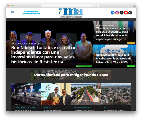 WordPress theme cms - municipiosdeargentina.com