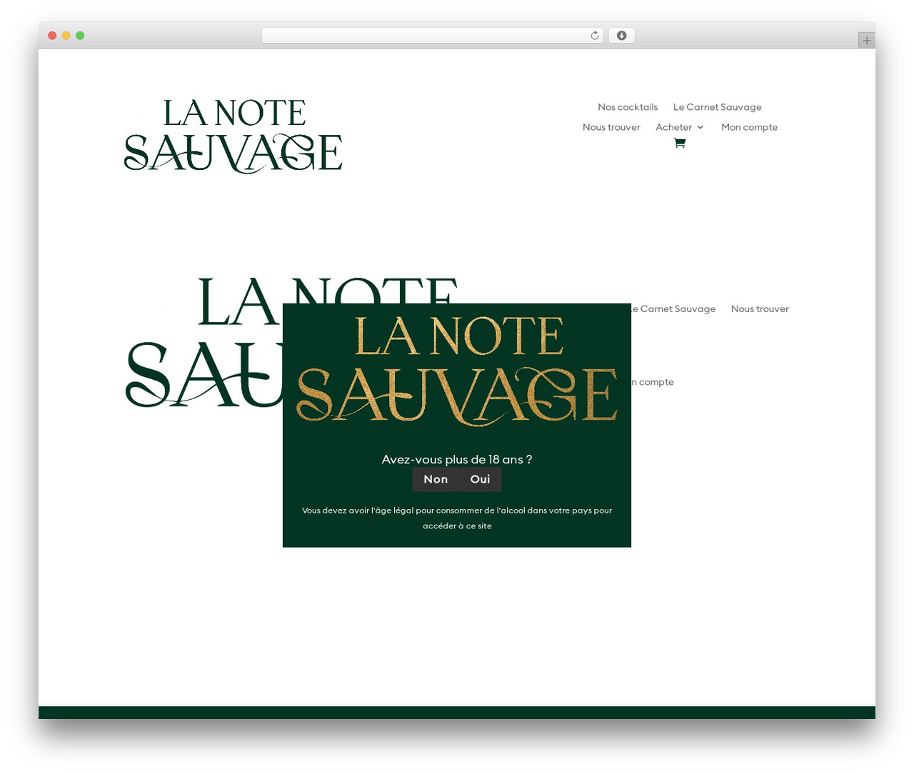 WordPress theme Divi - lanotesauvage.fr