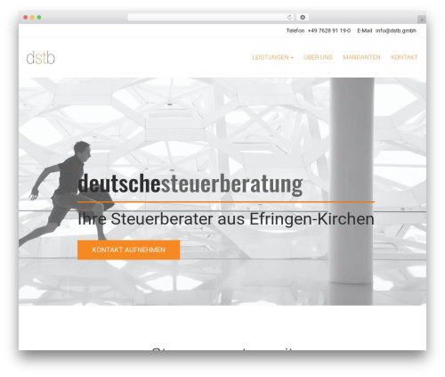 WordPress theme Southvision Theme - dstb.gmbh