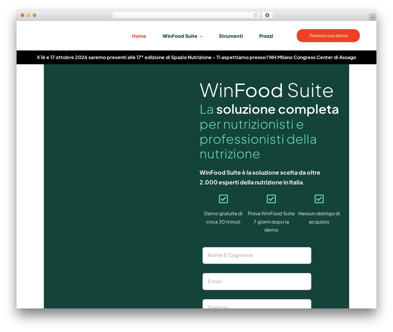 WordPress theme Starto - winfood.it WordPress theme Starto - winfood.it