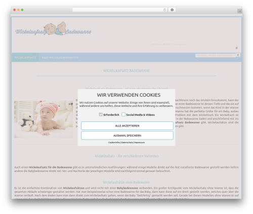 Affiliate-Theme WordPress theme - wickelaufsatzbadewanne.de Affiliate-Theme WordPress theme - wickelaufsatzbadewanne.de