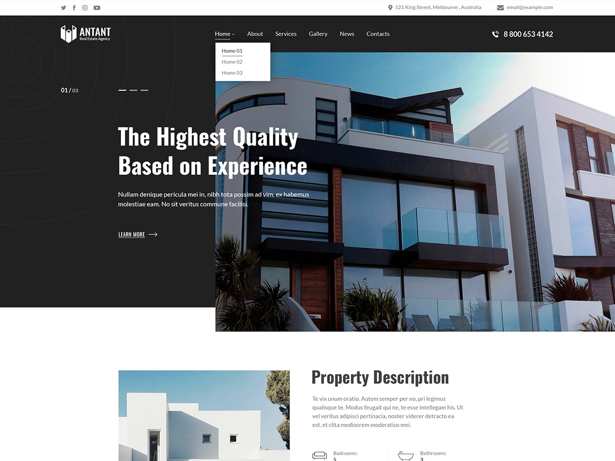 Antant WordPress theme Antant WordPress theme