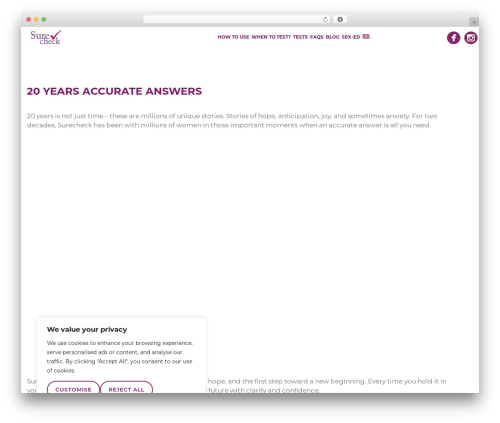 bonline WordPress theme - surecheck.info
