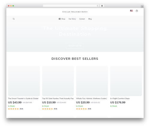 Botticelli theme WordPress - stellartreasuresdepot.shop