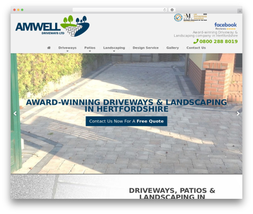 BuildPress WP Theme WordPress theme - amwelldrivewaysltd.co.uk