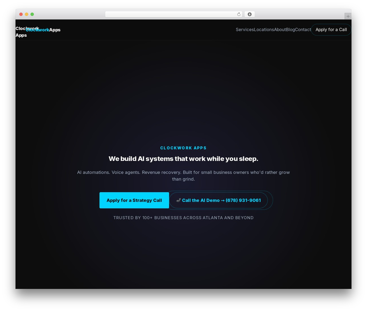 Clockwork Apps theme WordPress - clockwork-apps.com