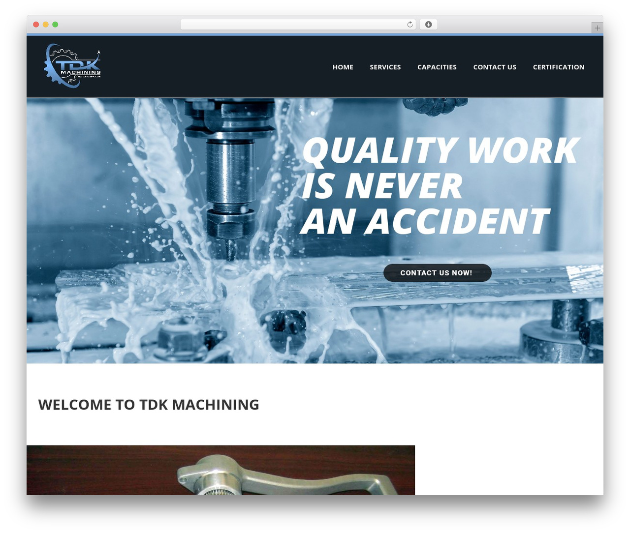 Continal WordPress theme design - tdkmachining.com Continal WordPress theme design - tdkmachining.com