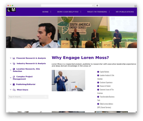 Dotted theme WordPress - lorenmoss.com