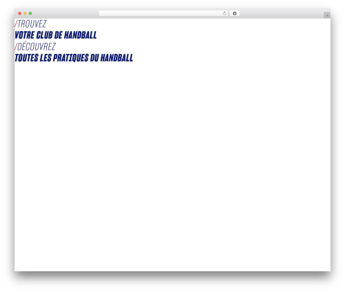 Smartfire wordpress block engine WordPress plugin - www.ffhandball.fr