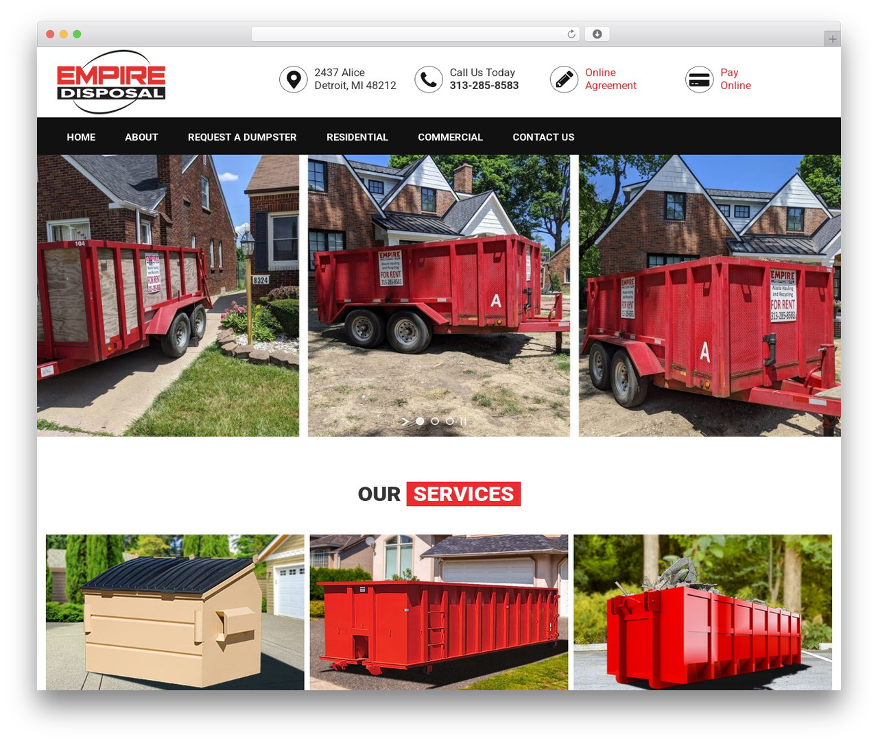 Genesis WordPress theme - empire-disposal.com Genesis WordPress theme - empire-disposal.com