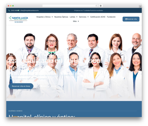 Whatslink click tracker WordPress plugin - hospitalsantalucia.hn