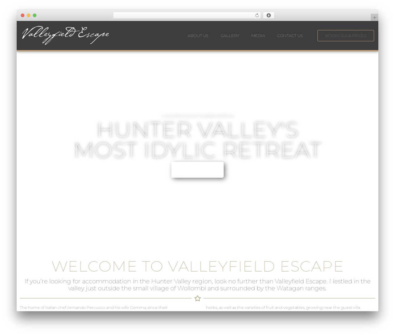 Hello Elementor WordPress website theme - valleyfieldescape.com.au