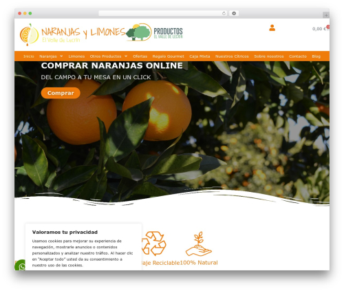 Redsyspur WordPress plugin - naranjasylimoneselvalledelecrin.com