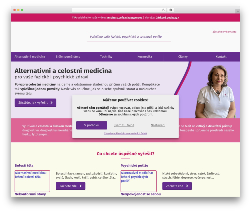MD webdesign responsive theme WordPress theme design - netradicni-medicina.cz