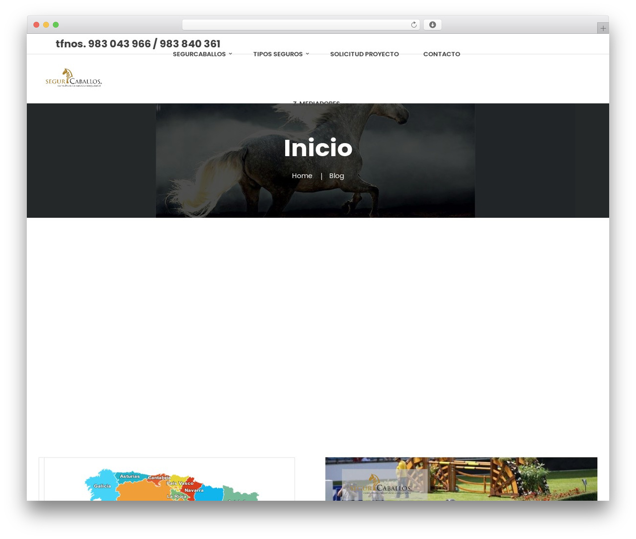 Pangja WordPress theme - segurcaballos.com Pangja WordPress theme - segurcaballos.com