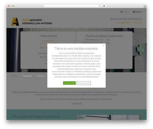 Primus tarjousmoduuli WordPress plugin - soderkullanapteekki.fi