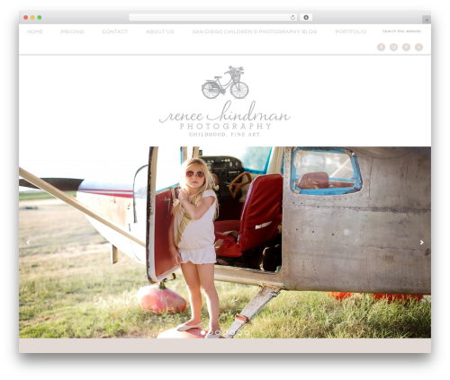Refined Theme WordPress theme image - reneehindman.com