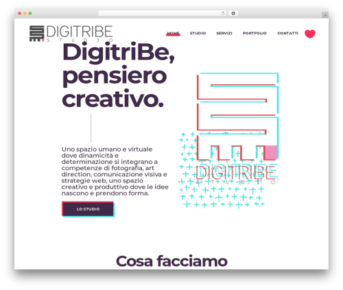 Theme WordPress Cortex - digitribe.it